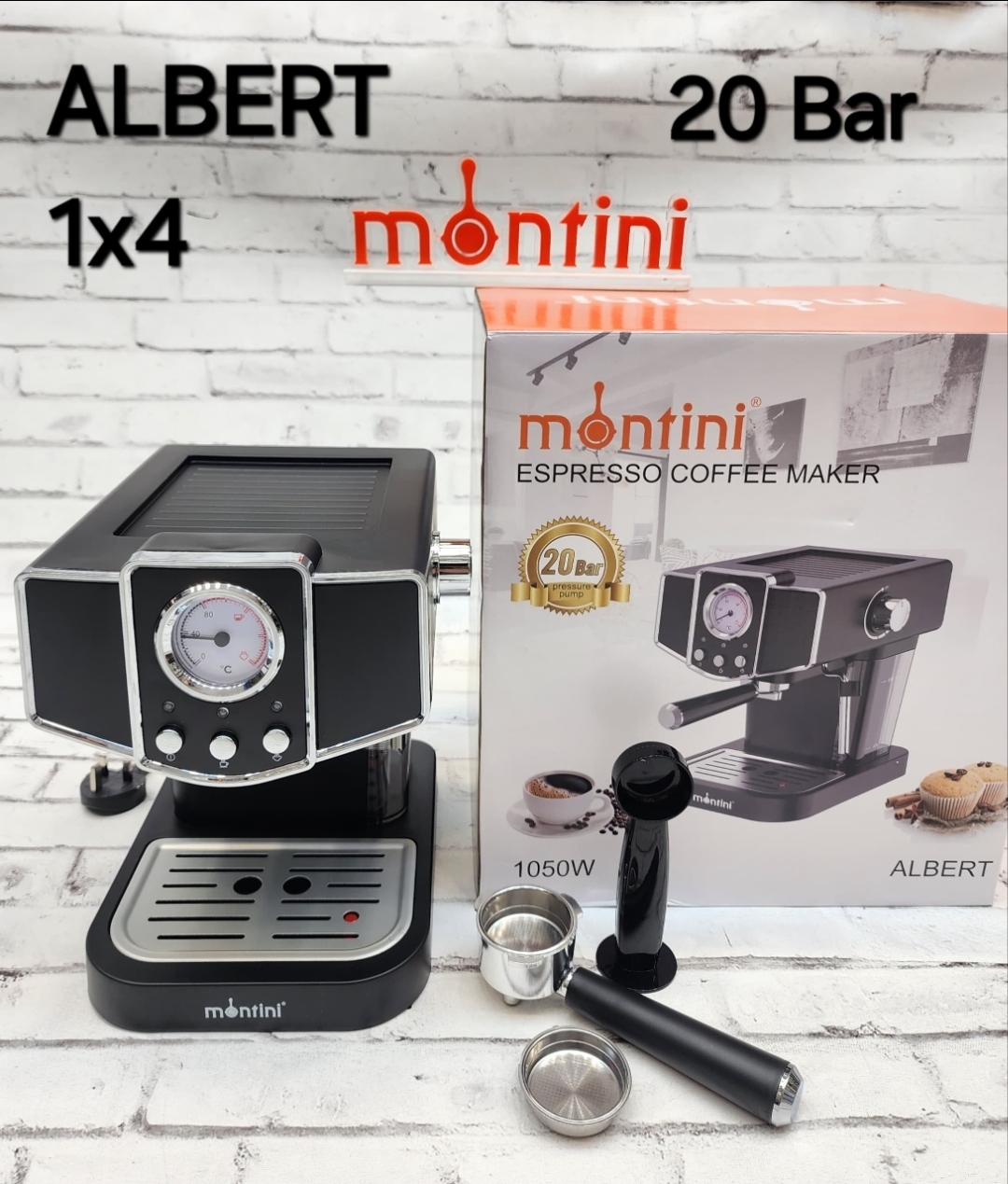 اسپرسوساز مونتینی مدل آلبرت ALBERT